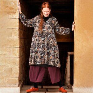 Woven “Okinawa” dress in cotton | Black | New